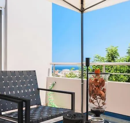 Sea View Maisonette In Chania Alojamento de Acomodação e Pequeno-almoço